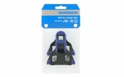 Cales Pédales Automatiques Shimano SPD-SL SM-SH12 Bleu - Y40B98140