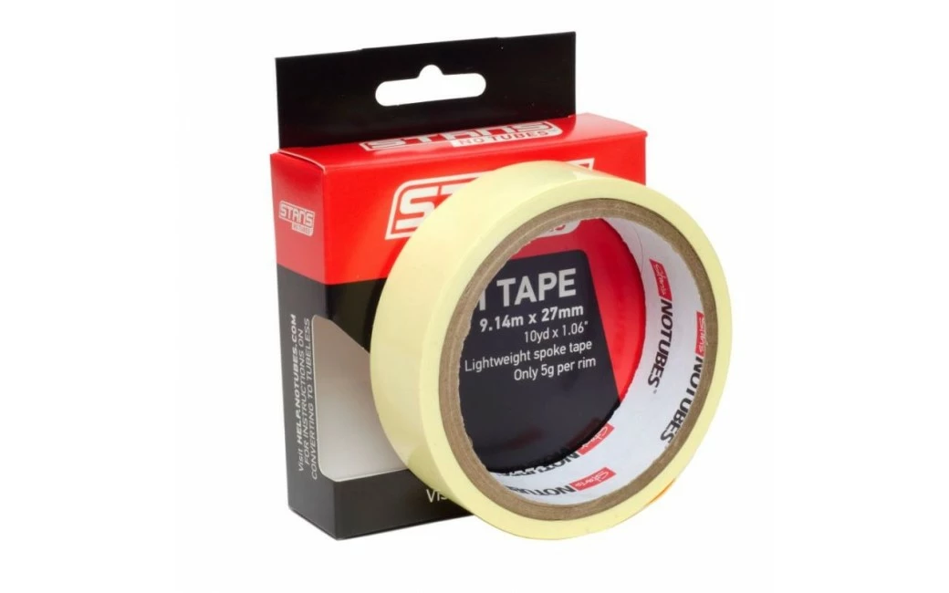 Stan's No Tube Ruban Adhésif Tubeless Stan's Notubes Yellow - Rouleau 9.14 M 3 Stan's No Tube Ruban Adhésif Tubeless Stan's Notubes Yellow - Rouleau 9.14 M