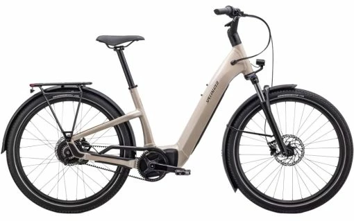 VAE Specialized Como 3.0 Courroie Sable - 2023 -Vélos Electriques Soldes Boutique vae specialized como 30 courroie sable 2023