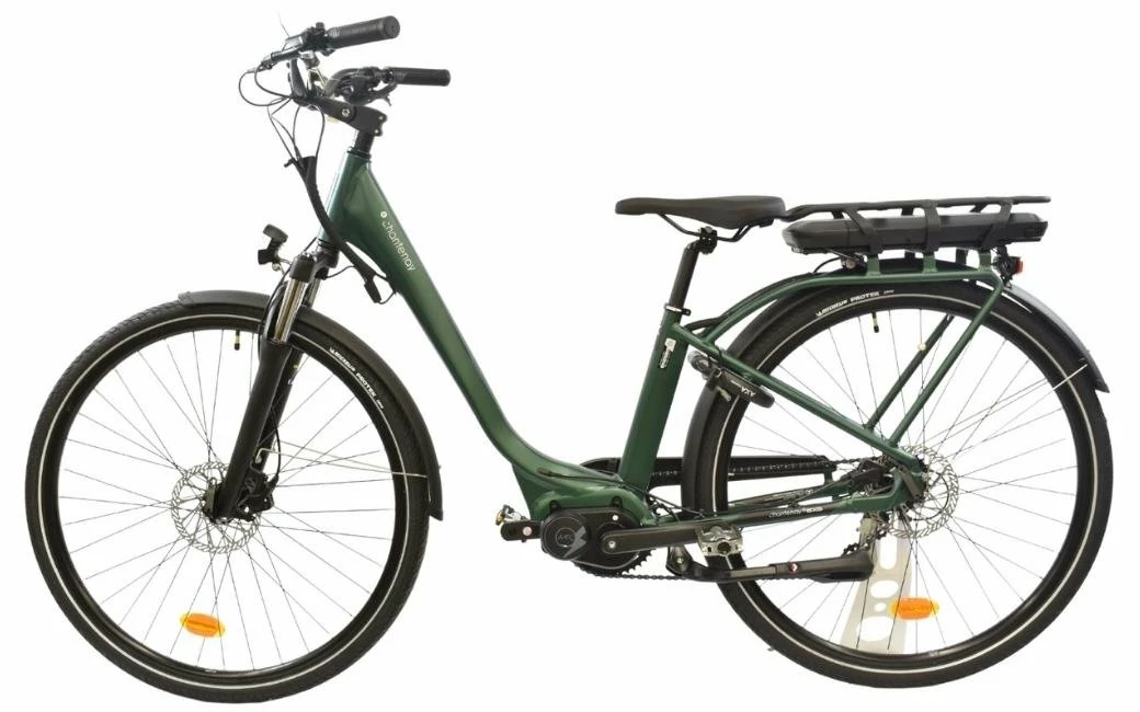Vélo De Ville Electrique Exs Chantenay Vert Foncé - 2021 4 Vélo De Ville Electrique Exs Chantenay Vert Foncé - 2021 – Image 2
