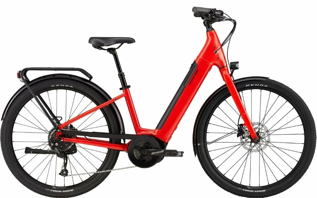 Vélo électrique Cannondale Adventure Neo 3.1 Rigid Equiped Open Rouge 400 Wh - 2021 3 Vélo électrique Cannondale Adventure Neo 3.1 Rigid Equiped Open Rouge 400 Wh - 2021