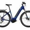 Vélo électrique Haibike Trekking 4 Low 500Wh Bleu - 2022 -Vélos Electriques Soldes Boutique velo electrique haibike trekking 4 low 500wh bleu 2022