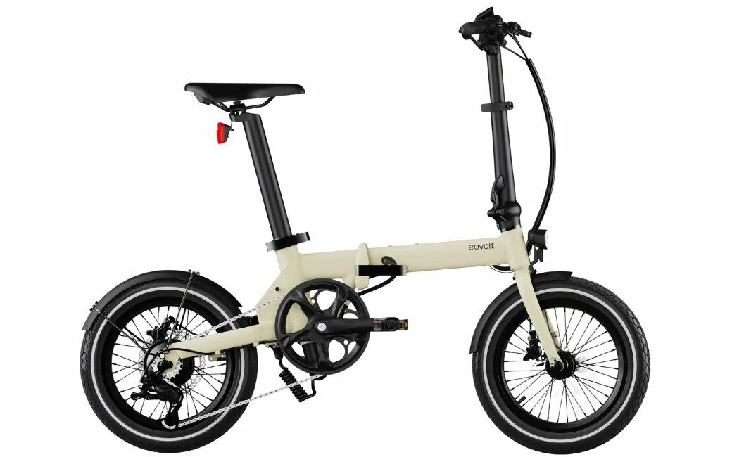 Vélo électrique Pliant EOVOLT Morning 230Wh Beige - 2023 3 Vélo électrique Pliant EOVOLT Morning 230Wh Beige - 2023