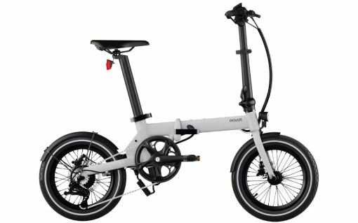 Vélo électrique Pliant EOVOLT Morning 230Wh Gris - 2023 -Vélos Electriques Soldes Boutique velo electrique pliant eovolt morning 230wh gris 2023