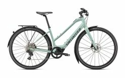 VTC Electrique SPECIALIZED Vado SL 4.0 Equiped Cadre Bas Vert Pastel - 2022