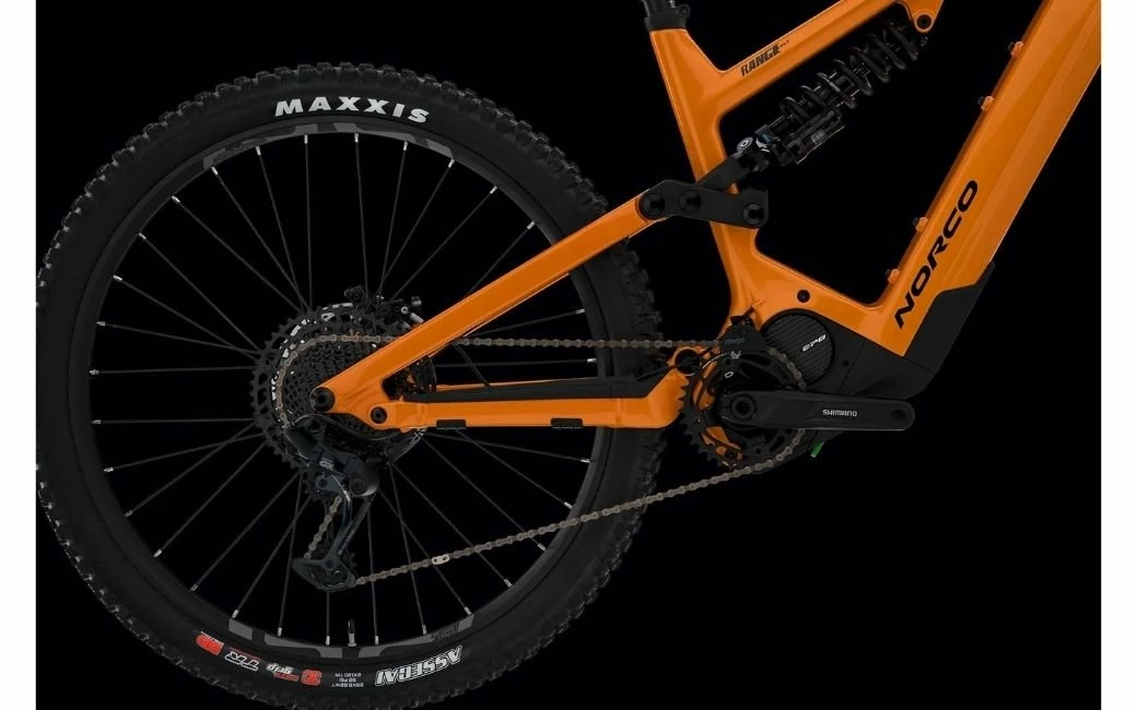 VTT électrique NORCO Range VLT 900 Wh C2 Orange/Noir - 2023 6 VTT électrique NORCO Range VLT 900 Wh C2 Orange/Noir - 2023 – Image 4